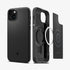 ACS06597 - iPhone 15 Pro Max Case Mag Armor (MagFit) in matte black showing the back